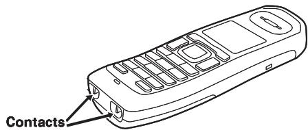 SANYO CAS-D6325 - Cleaning the Battery Contacts - 1