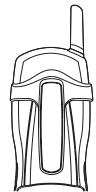 SANYO CLT-9915 - Belt clip installation - 1