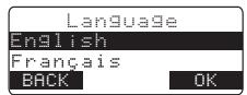 SANYO CLT-D5880 - Selecting a Language - 1