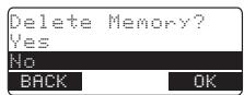 SANYO CLT-D5880 - b. Deleting the Stored Data - 1