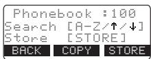 SANYO CLT-D5880 - Viewing the Phonebook - 1