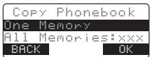 SANYO CLT-D5880 - Copying Phonebook Locations (CLT-D5882/CLT-D5883) - 2