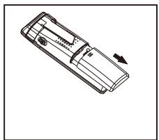 SANYO CLT-D6614 - To install a replacement handset battery pack: - 1