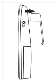 SANYO CLT-D6620 - Belt clip installation - 3