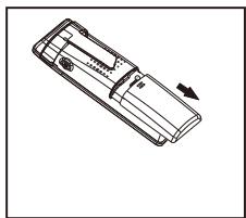 SANYO CLT-D6620 - To install a replacement handset battery pack: - 1