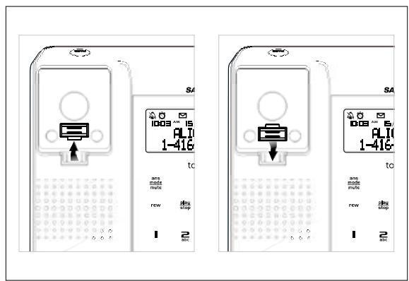 SANYO CLT-D6720 - Wall mounting the base unit - 3