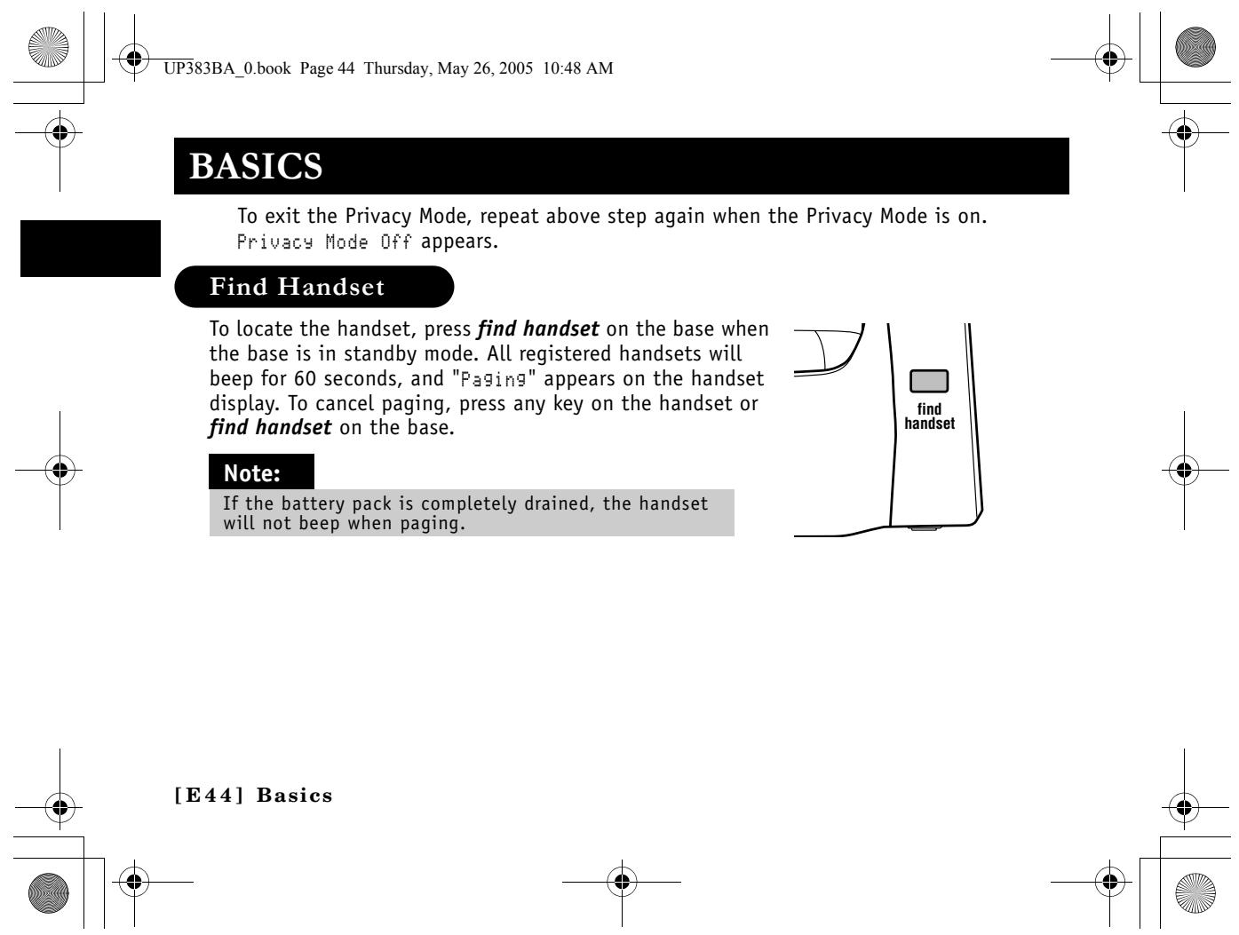 SANYO CLT-E23 - Privacy Mode - 5