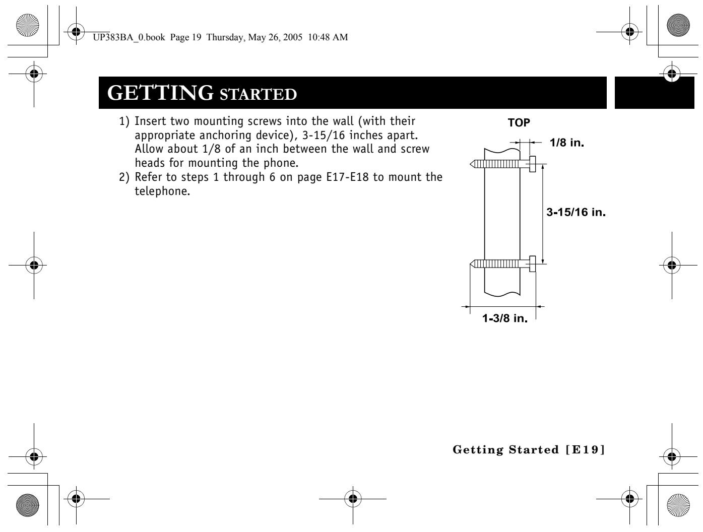 SANYO CLT-E23 - Direct wall mounting - 7