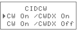 SANYO CLT-E30 - Setting CIDCW (Caller ID on Call Waiting) - 1