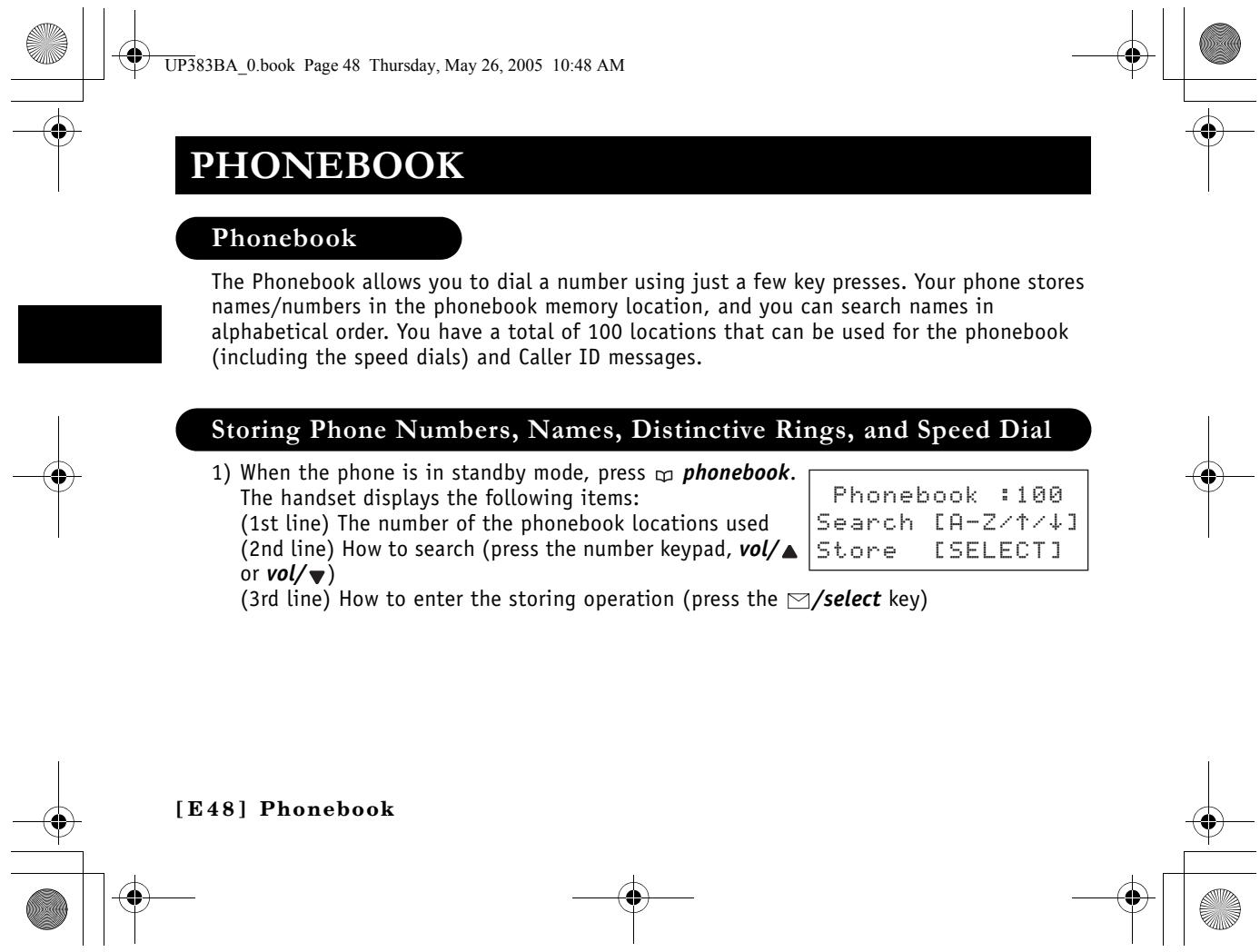 SANYO CLT-E30 - Voice Mail Access - 7