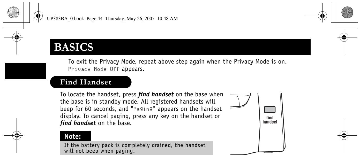 SANYO CLT-E33 - Privacy Mode - 12