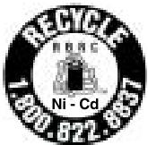 SANYO CLT-U20 - RECYCLING NICKEL-CADMIUM BATTERIES - 1