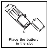 SANYO CLT-U30 - Battery setup - 2