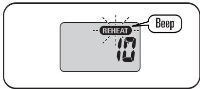SANYO ECJ-D100S - Press the COOK/REHEAT button. - 2
