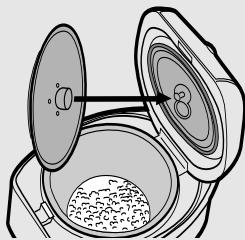 SANYO ECJ-D100S - Attach the Inner Lid and close the Outer Lid. - 1