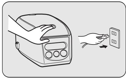 SANYO ECJ-D55S - TIME GUIDE FOR WHEN RICE IS DONE - 6
