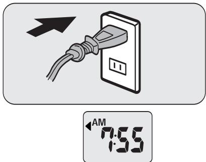 SANYO ECJ-E35S - Plug in the power supply plug. - 1