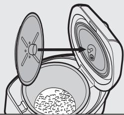 SANYO ECJ-E35S - Attach the Inner Lid and close the Outer Lid. - 1