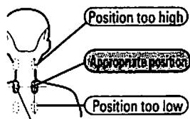 SANYO HEC-DR3000 - Massaging operation at recognized position of shoulder - 2