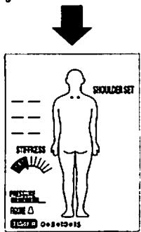 SANYO HEC-DR3000 - Measure the position of shoulder and match the position of massaging balls to that of shoulder. - 5