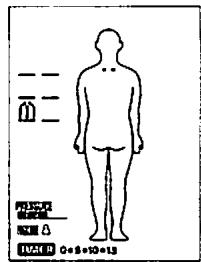 SANYO HEC-DR3000 - Measure the position of shoulder and match the position of massaging balls to that of shoulder. - 1