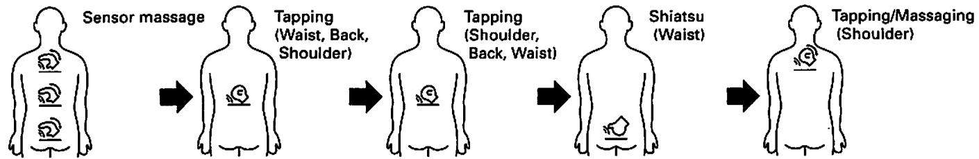 SANYO HEC-DR3000 - Standard massage in RECOVERY course - 1
