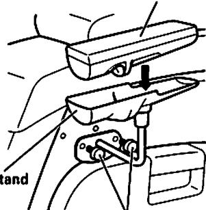SANYO HEC-DR3000 - How to install the sand - 1