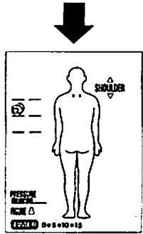 SANYO HEC-DR3000 - Measure the position of shoulder and match the position of massaging balls to that of shoulder. - 2