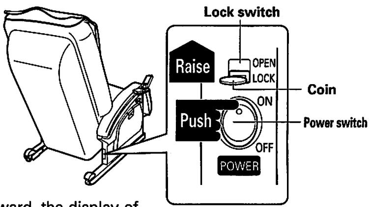 SANYO HEC-DR3000 - Set the POWER switch to the "ON" position. - 2