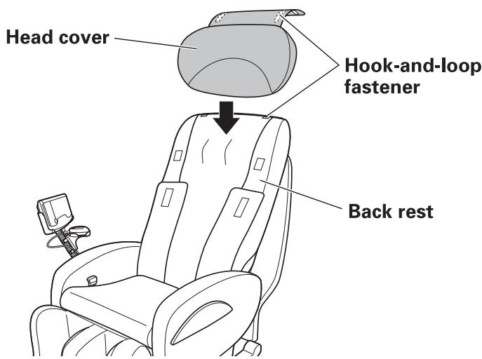 SANYO HEC-DR7750 - When the massage is too weak - 3