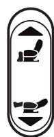 SANYO HEC-DR7750 - The back rest and foot rest are moved in conjunction with each other. - 2