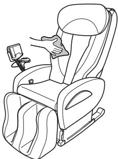 SANYO HEC-DR7750 - HEAD COVER, BACK PAD, SEAT COVER, ARM REST - 1