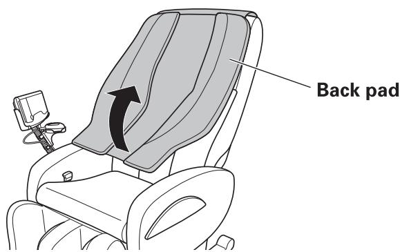 SANYO HEC-DR7750 - When the massage is too weak - 2
