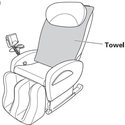 SANYO HEC-DR7750 - When the massage is too strong - 1