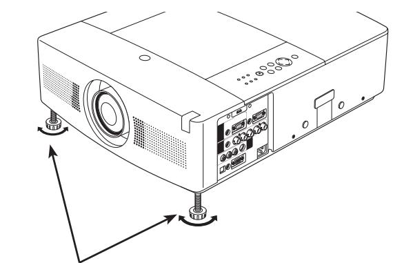 SANYO PLC-WTC500AL - Adjustable Feet - 1