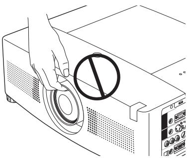 SANYO PLC-WTC500AL - Cautions in Handling the Projector - 2