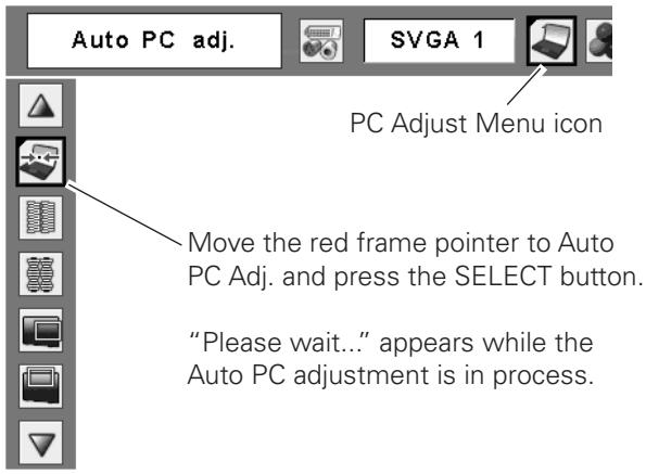 SANYO PLC-WTC500AL - To store adjustment parameters - 1