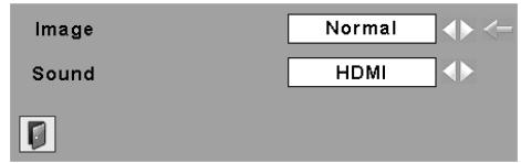 SANYO PLC-WTC500AL - HDMI setup - 2