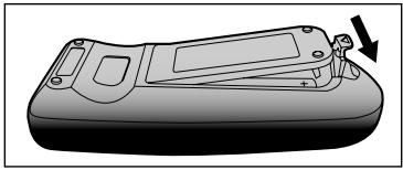 SANYO PLC-WXU10N - Installing the Batteries - 3