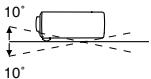SANYO PLC-WXU10N - Installing the Projector in Proper Position - 5