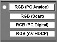 SANYO PLC-XF60 - Source Select Menu - 1