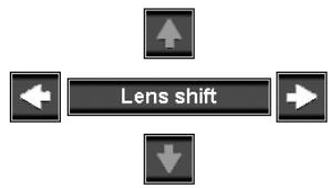 SANYO PLC-XF60 - Lens Shift Adjustment - 1