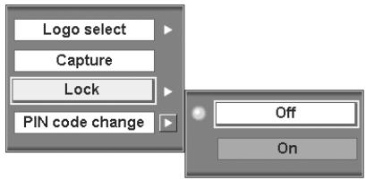 SANYO PLC-XF60 - Enter a Logo PIN code - 3