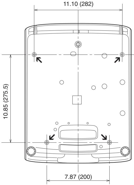 SANYO PLC-XT20/L - Dimensions - 4