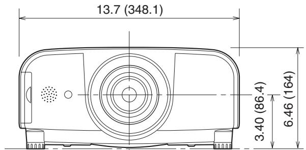 SANYO PLC-XT20/L - Dimensions - 1