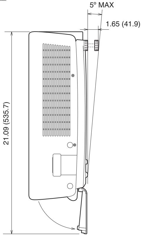 SANYO PLC-XT20/L - Dimensions - 3