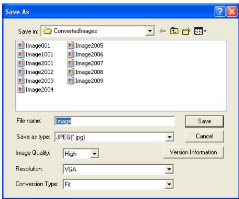 SANYO PLC-XT35 - Select a folder and click Save button. - 1