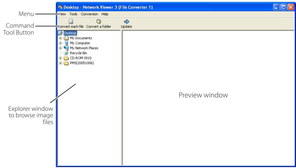 SANYO PLC-XT35 - Launch and quit the File Converter 1 - 2