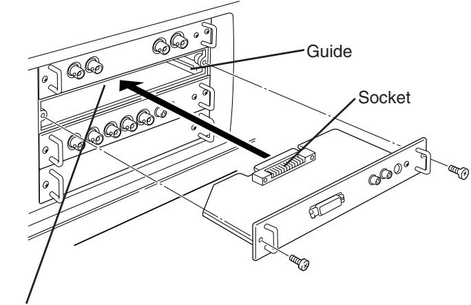 SANYO PLV-HD2000 - NOTES ON ORDERING OR USING OPTIONAL INTERFACE BOARD - 2