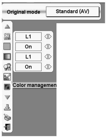SANYO PLV-HD2000 - Color Management - 2